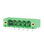 5.00mm & 5.08mm Female Pluggable terminal block Right Angle With Fixed hole